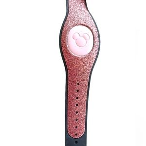 Walt Disney World Rose Gold Glitter Magic Band (ready to link to your ticket)